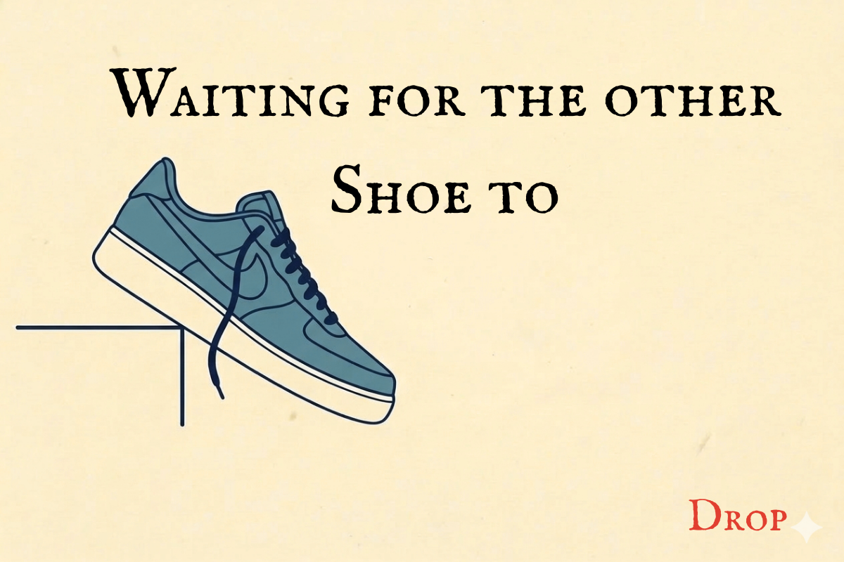 Waiting For The Other Shoe To&nbsp;Drop